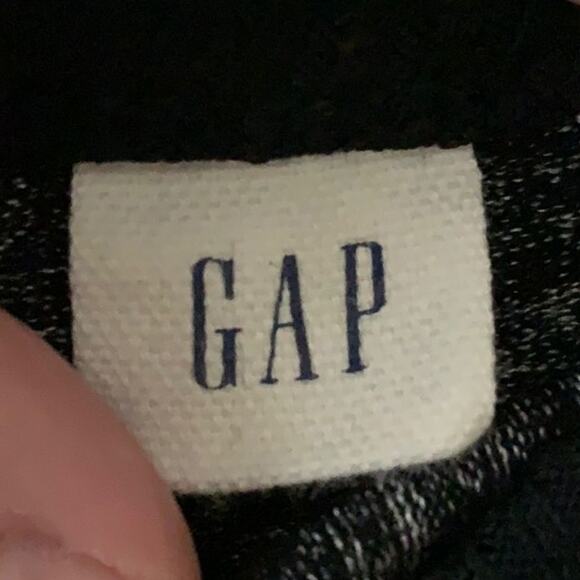 GAP black dark gray dolman sleeve sweater XS - Picture 4 of 5